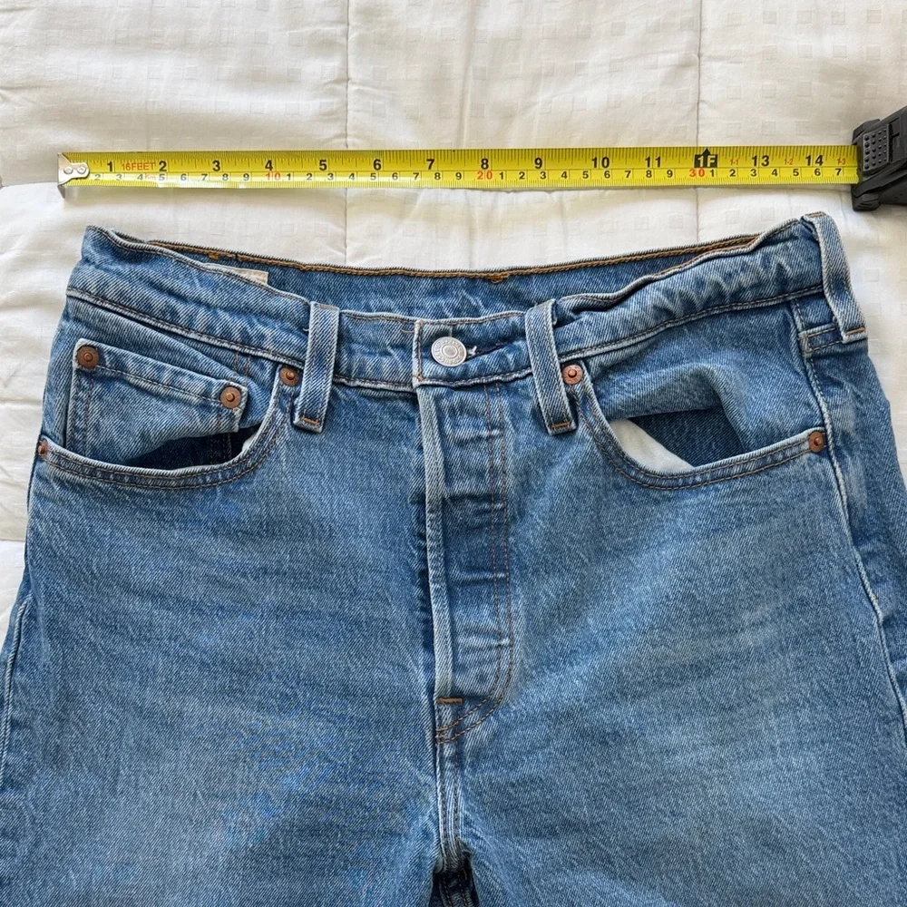 Levi's 501 Skinny - y2k - 28 x 30 - Picture 9 of 11